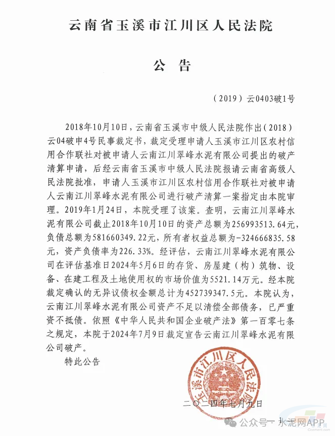 719水泥早报：海水海沙混凝土抗腐蚀解法；水泥企业破产；山水4500td建成(图1)
