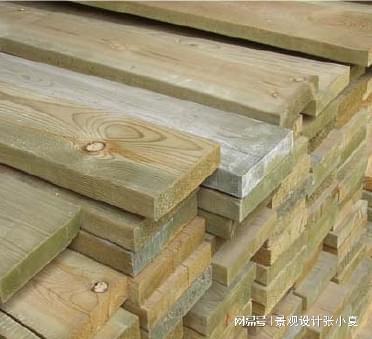 景观设计小知识一起了解一下防腐木吧！(图1)