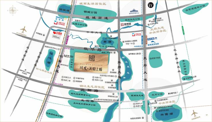 元旦优惠【川发天府上城】售楼处电线年售价-项目解析-交通配套(图1)
