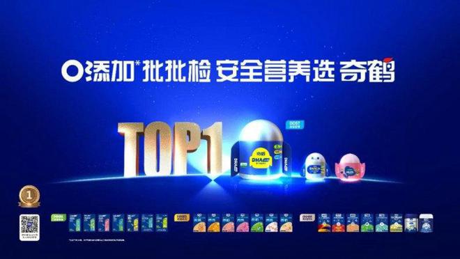奇鹤荣获“线下国货婴童营养品销量第一”市场地位(图1)