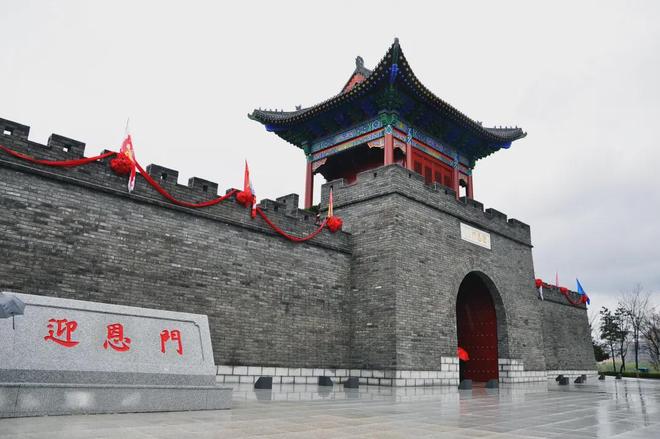 吉林市迎恩门复建落成古城门焕新归来(图1)