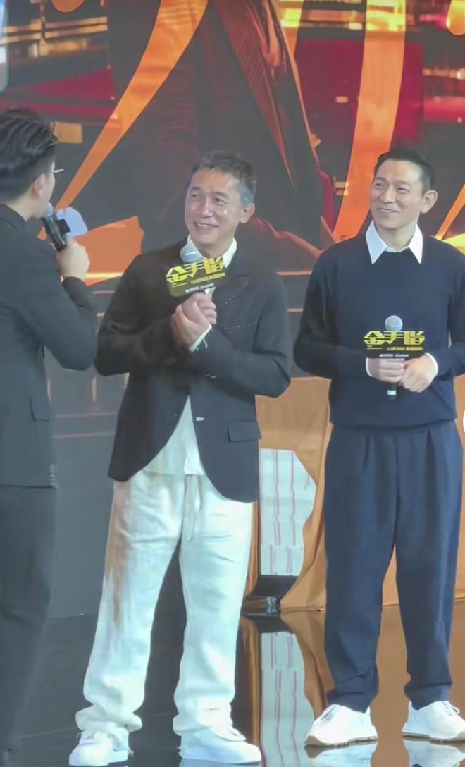 梁朝伟太平山晨跑被偶遇63岁的他满头白发面部老态小腹突出(图6)