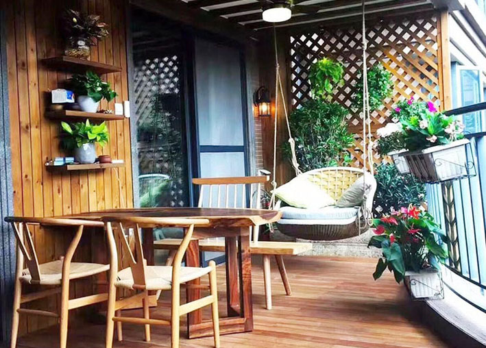 防腐木地板怎么安装？防腐木地板施工工艺(图2)