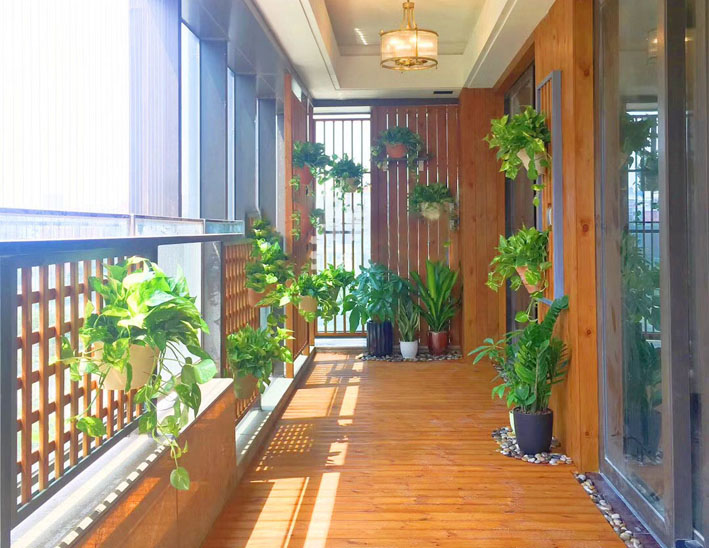 防腐木地板怎么安装？防腐木地板施工工艺(图1)