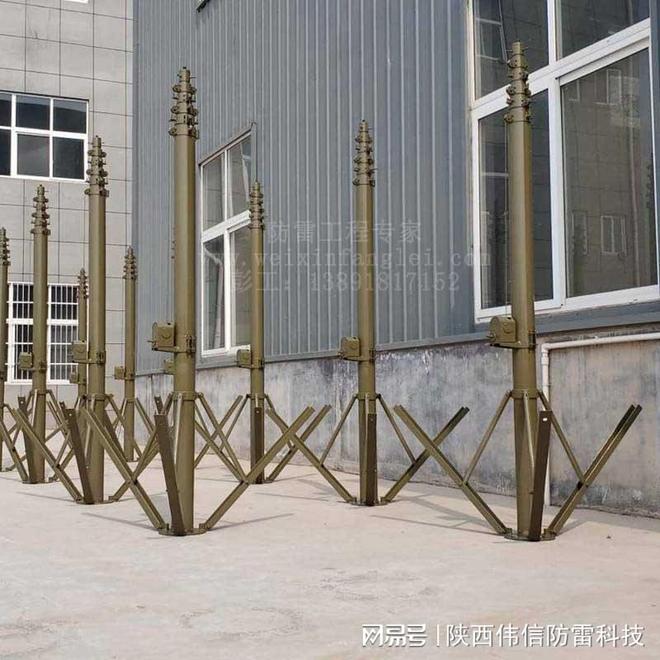 古建筑防雷隐蔽式升降避雷针(图1)