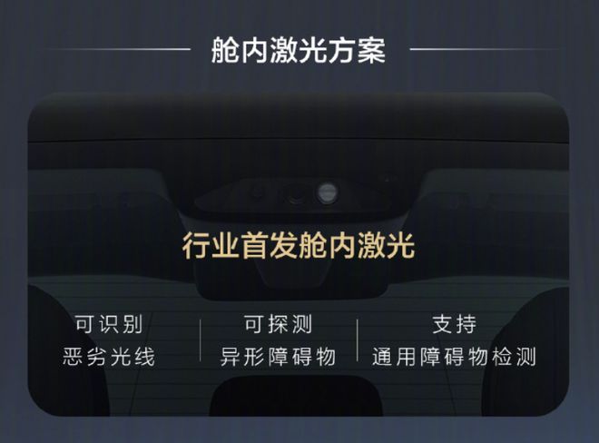 华为黑科技炸场！新问界M7首发舱内激光要取代激光雷达？(图2)