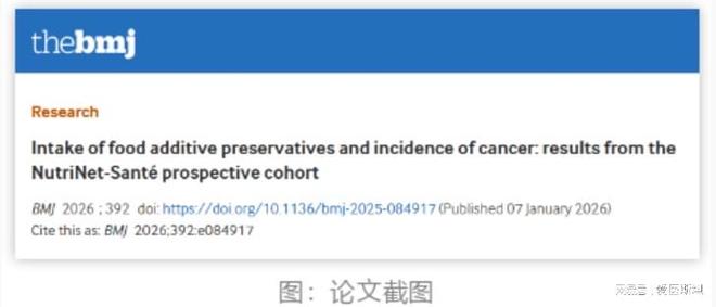 BMJ、Nature子刊预警：这些食品防腐剂或藏癌症、糖尿病风险！(图2)