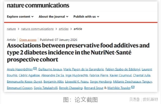BMJ、Nature子刊预警：这些食品防腐剂或藏癌症、糖尿病风险！(图3)