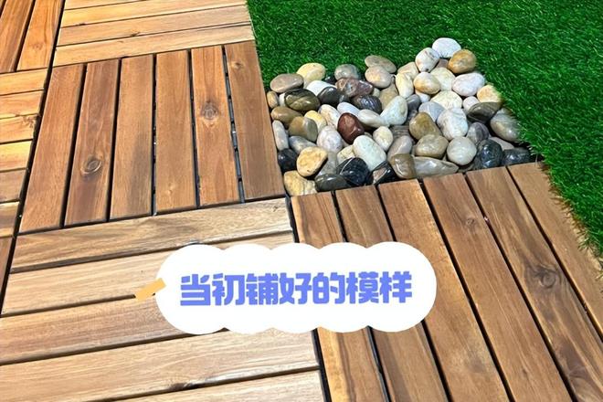 阳台铺“木地板”过时了学学年轻人的做法颜值高、还耐用！(图15)