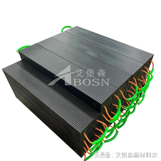 聚乙烯PE实心枕木承重能力表现的怎么样呢？(图1)