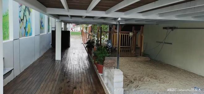 防腐木地板公司案例精选：深筑防腐木工程实景解析与施工细节(图3)